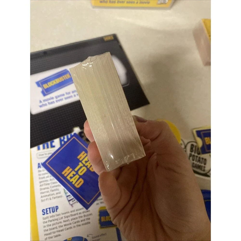 Blockbuster  Video Party Board Game